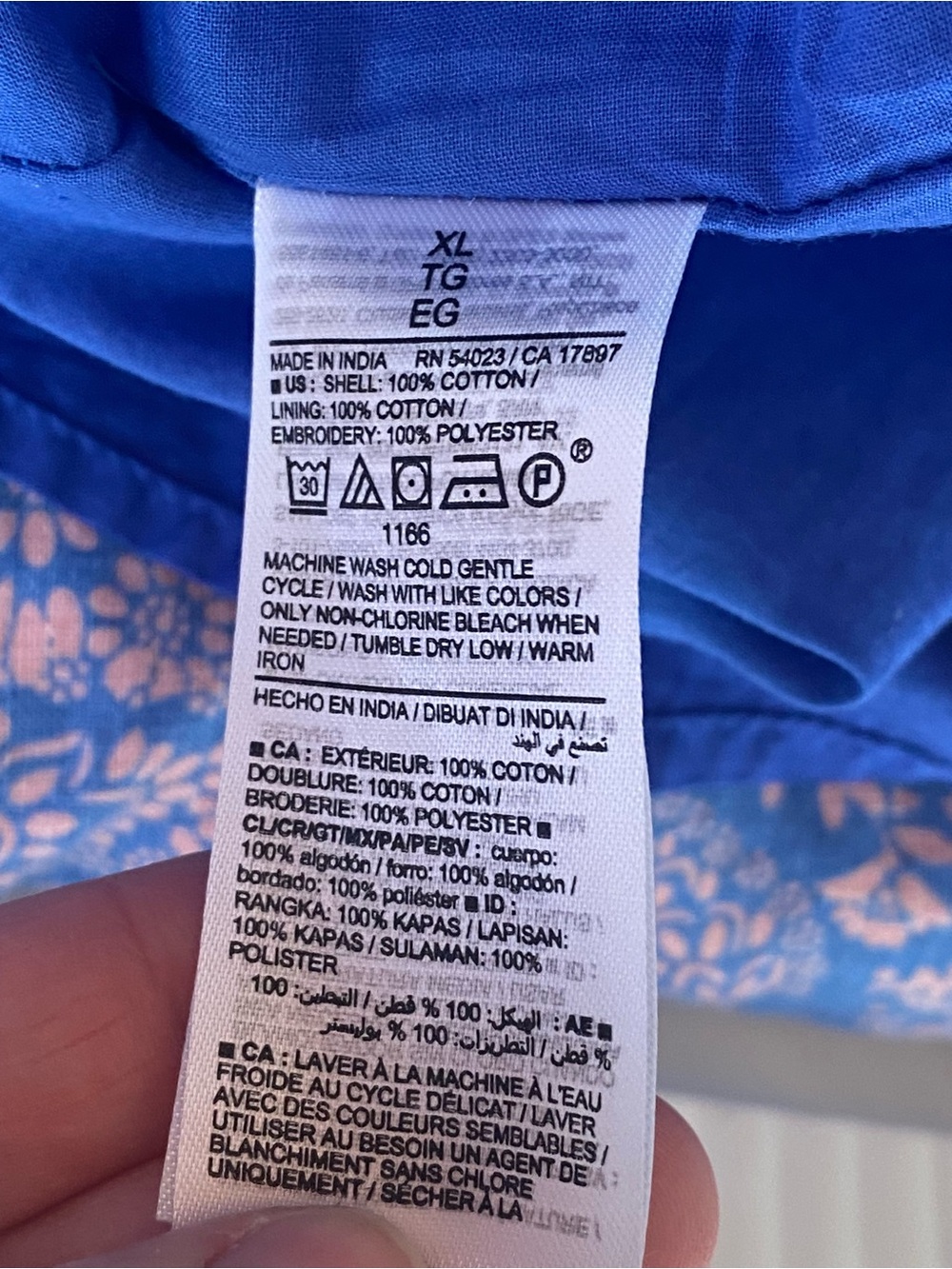 Old Navy XL Royal Blue V-Neck Mini Dress - Picture 9 of 9
